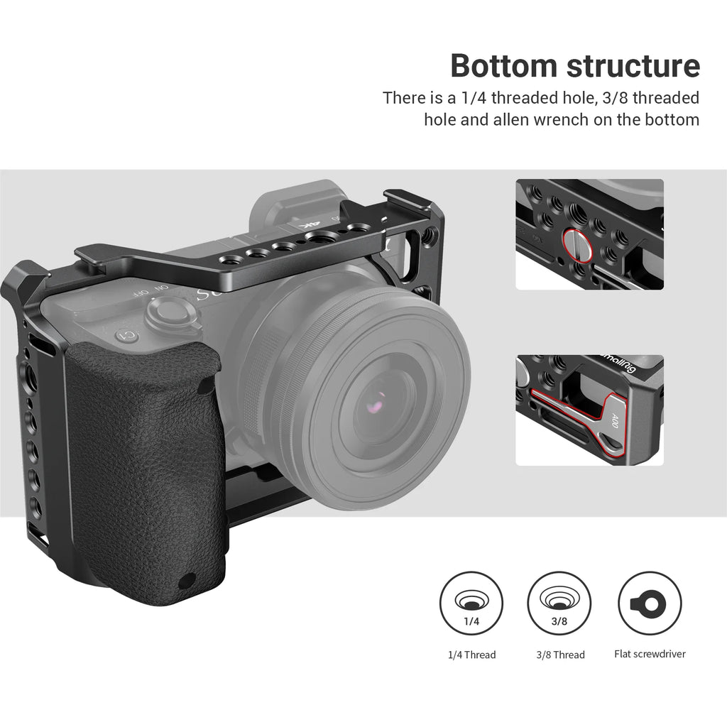 BRR × SmallRig A6400 Creator Cage Kit