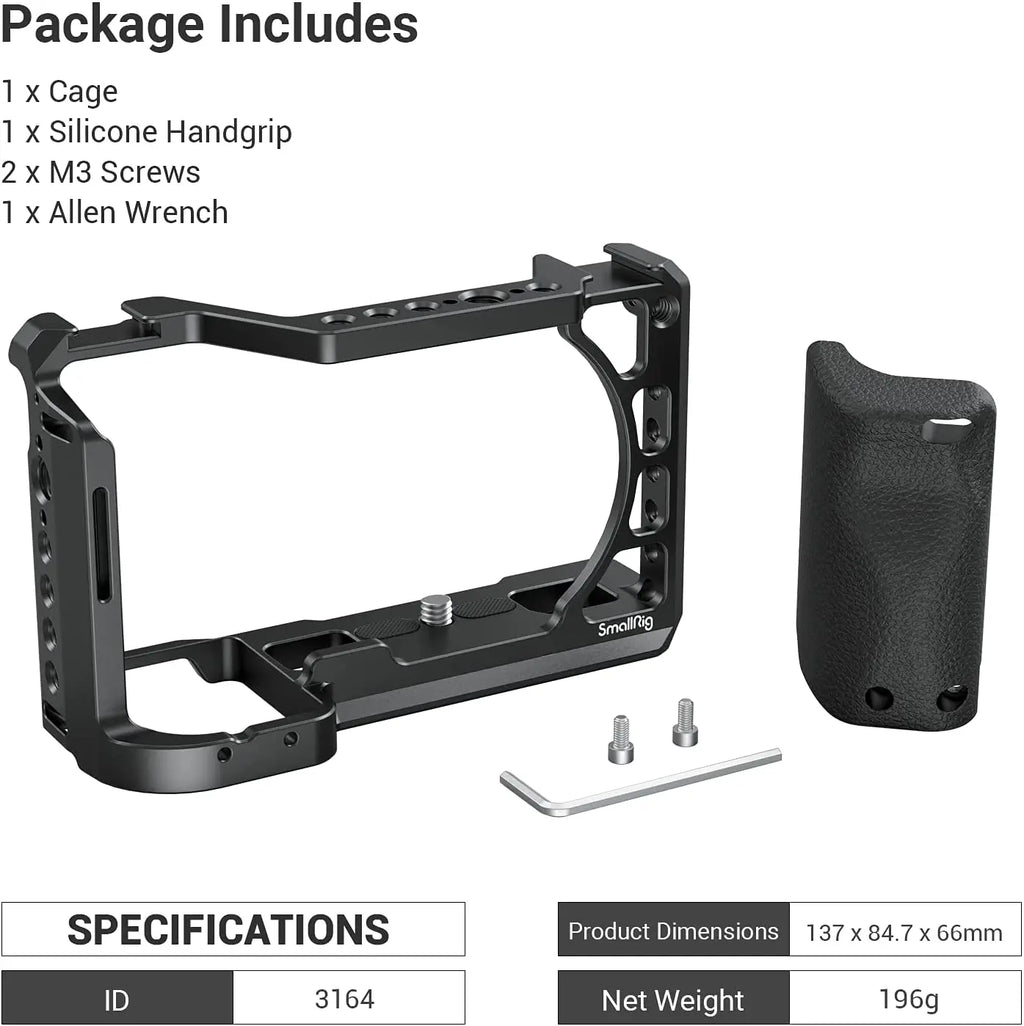 BRR × SmallRig A6400 Creator Cage Kit