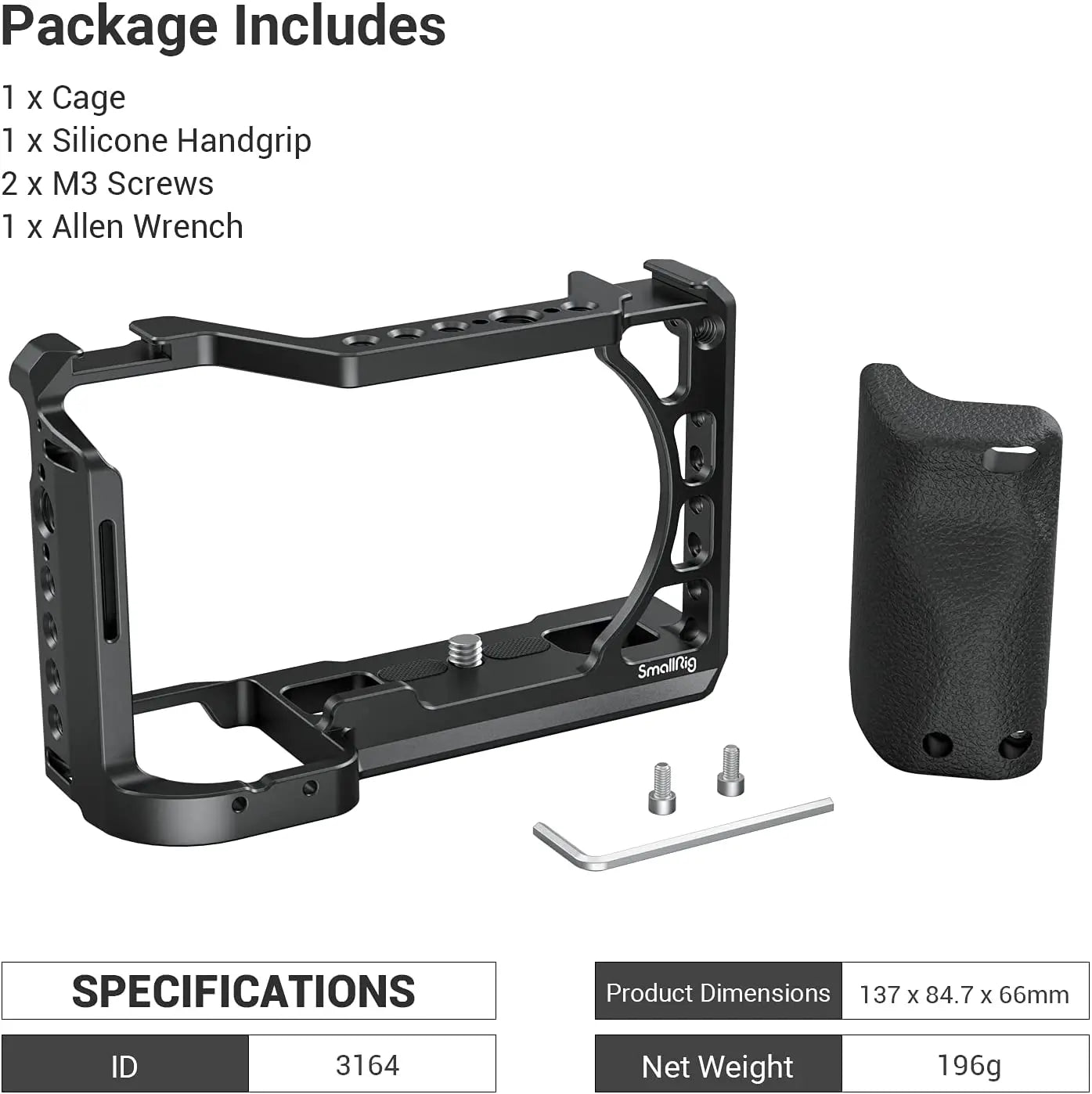 BRR × SmallRig A6400 Creator Cage Kit