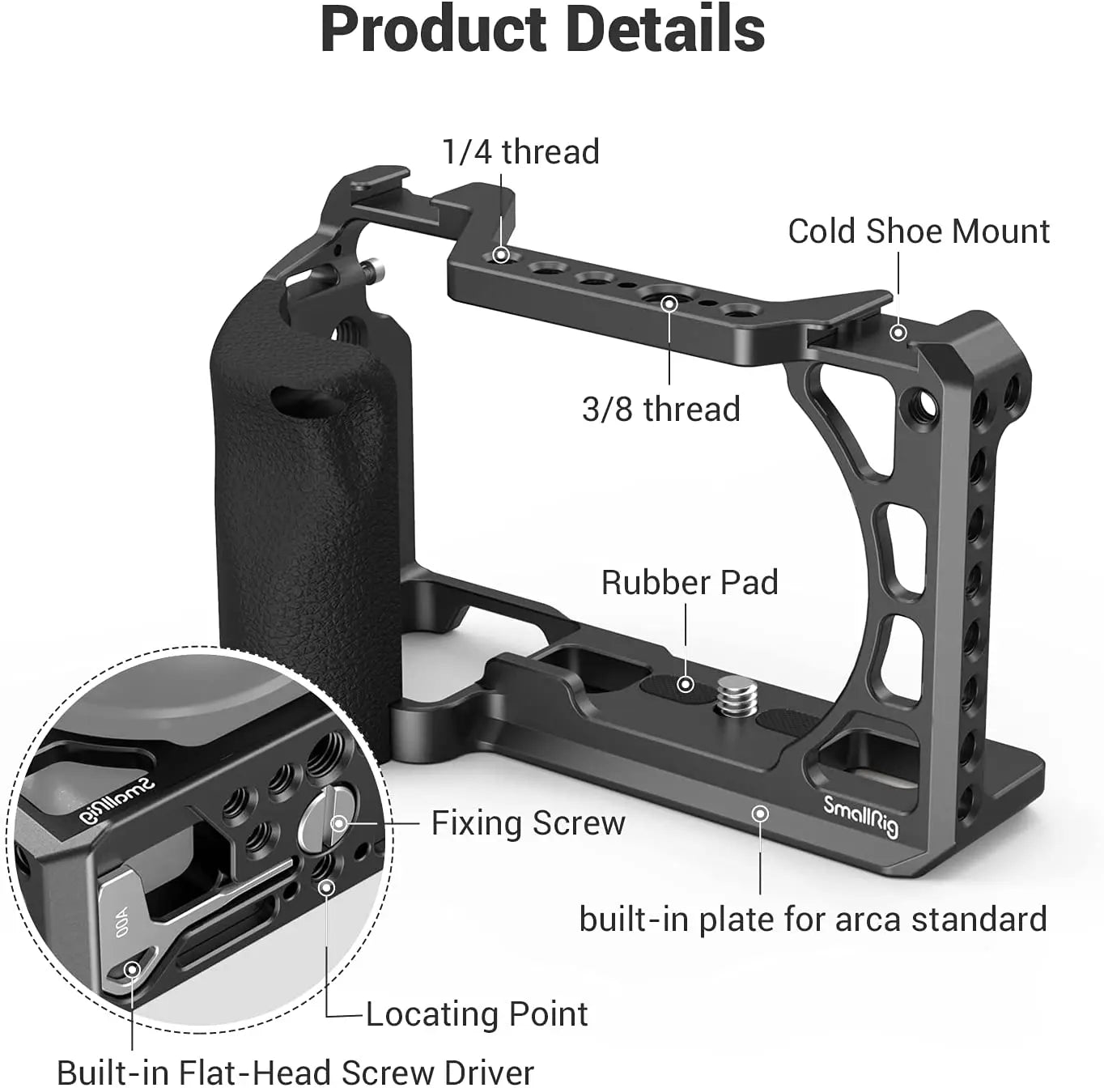 BRR × SmallRig A6400 Creator Cage Kit