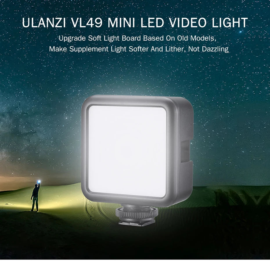 BRR × Ulanzi VL49 Creator Light