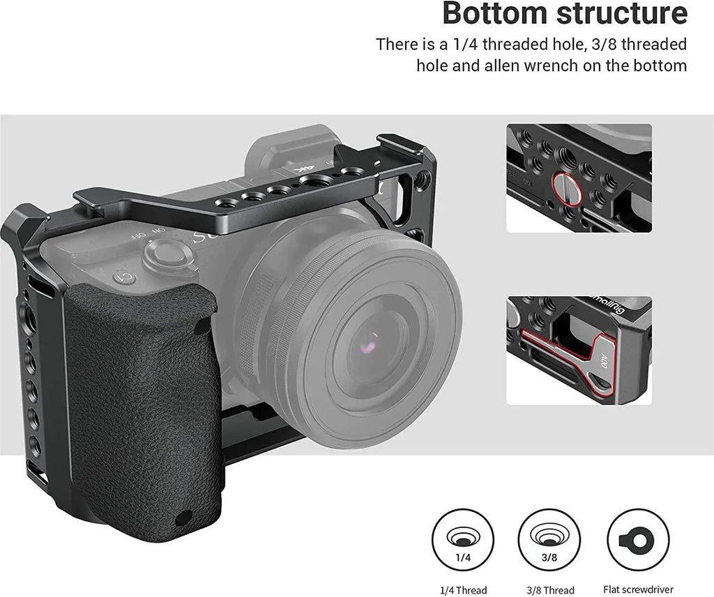 BRR × SmallRig A6400 Creator Cage Kit