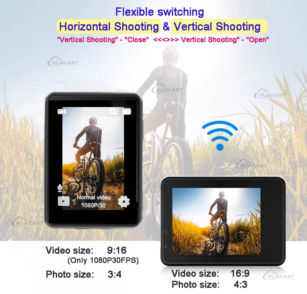 BRR HyperCam 5K Action Camera
