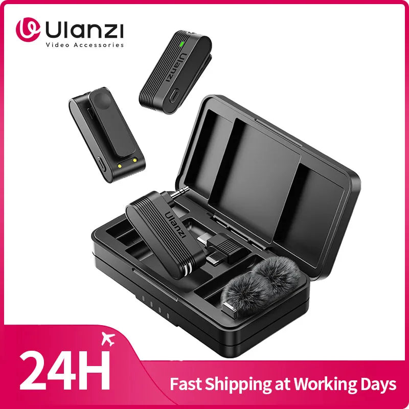 BRR × Ulanzi A100 Wireless Lav System