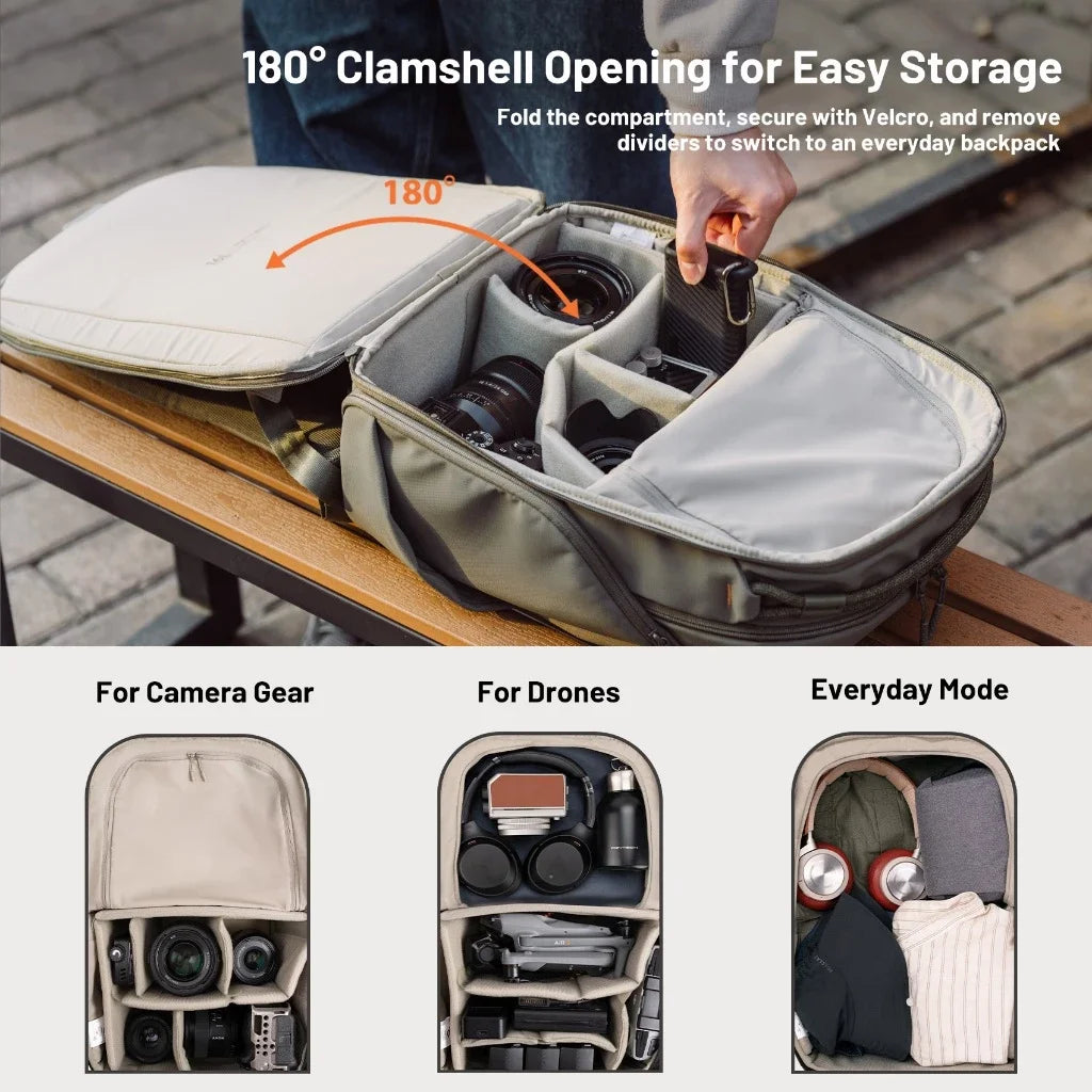 BRR × PGYTECH OneGo Lite Creator Backpack