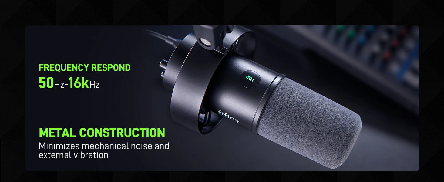 BRR × FIFINE K688 Broadcast Mic