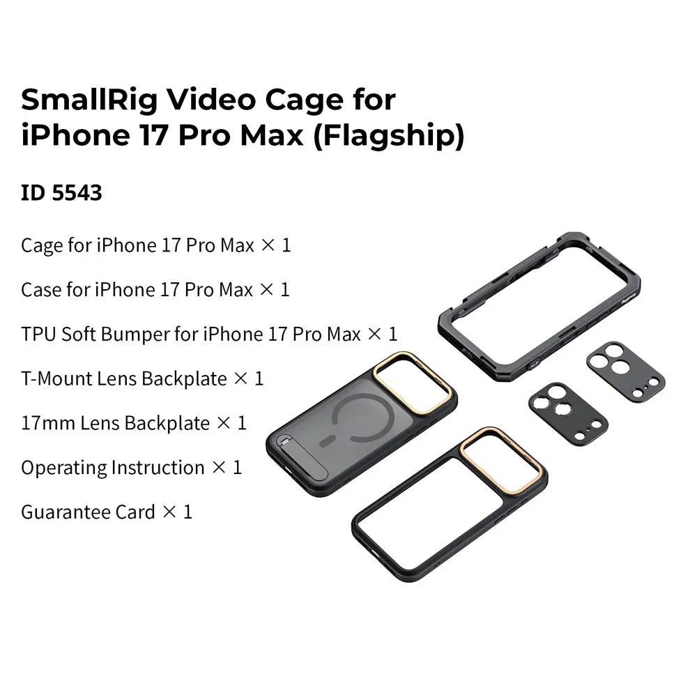 BRR × SmallRig iPhone 17 Pro Creator Cage System