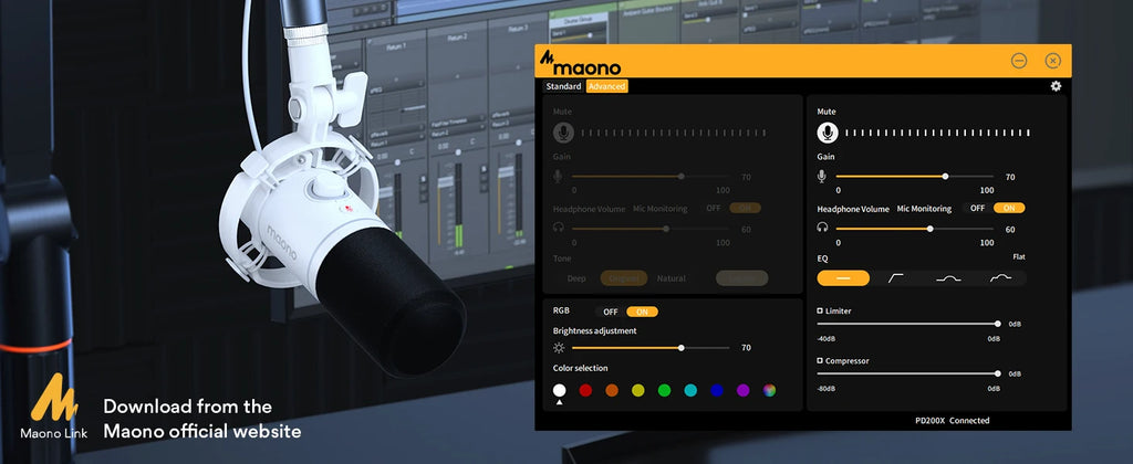 BRR × Maono PD200X Broadcast Mic