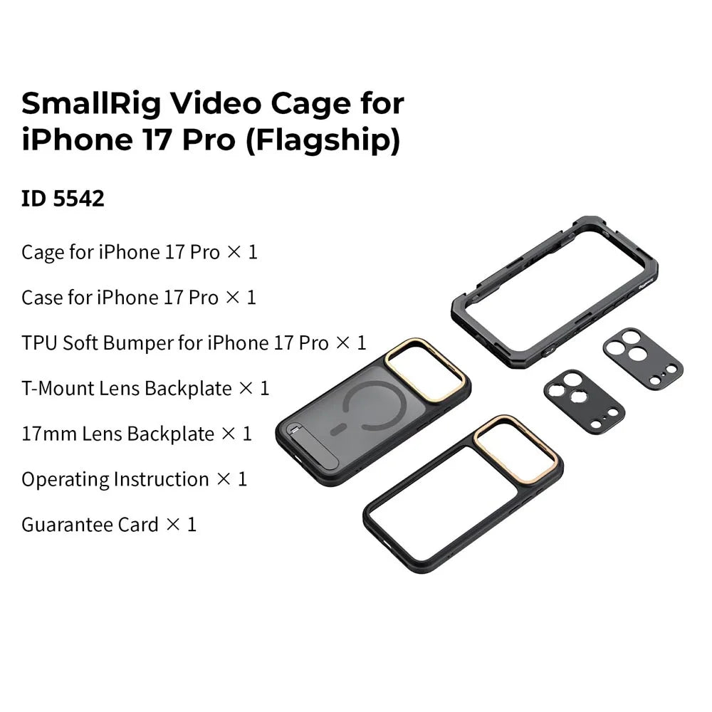 BRR × SmallRig iPhone 17 Pro Creator Cage System