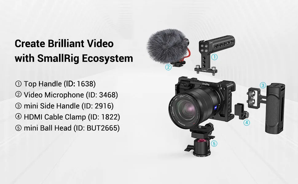 BRR × SmallRig Sony Alpha Creator Cage 1661