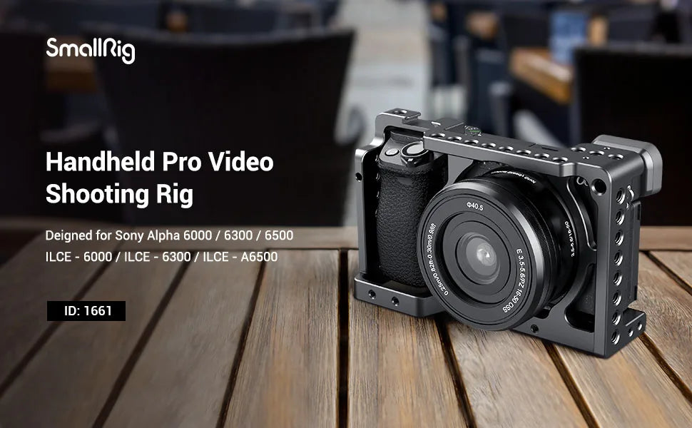 BRR × SmallRig Sony Alpha Creator Cage 1661