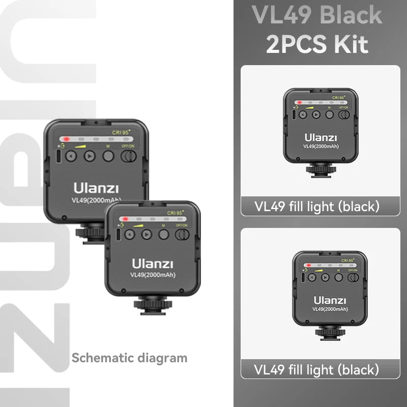 BRR × Ulanzi VL49 Creator Light