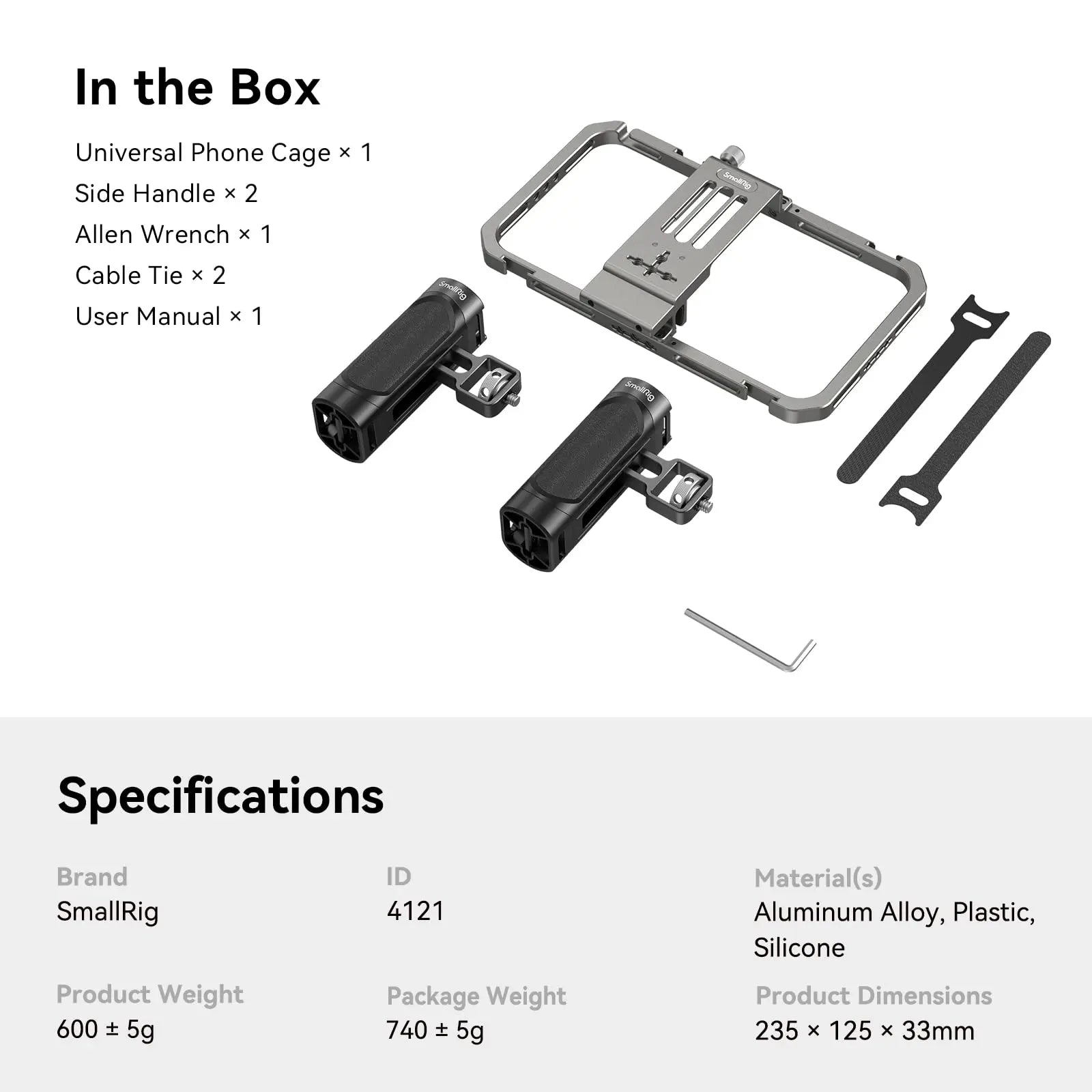 BRR × SmallRig DualGrip Creator Cage
