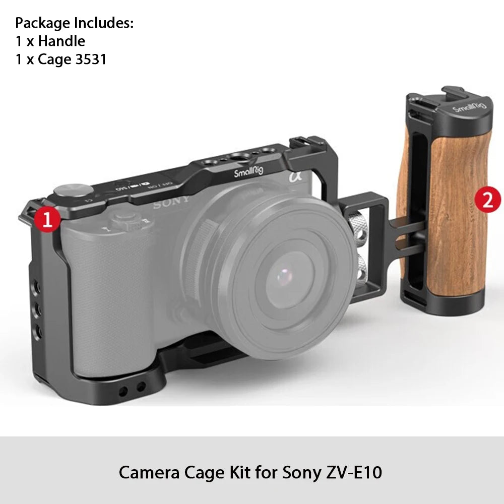 BRR × SmallRig Sony ZV-E10 Creator Cage