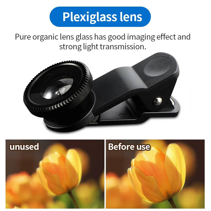 BRR ClipLens 3-in-1 Creator Lens Kit