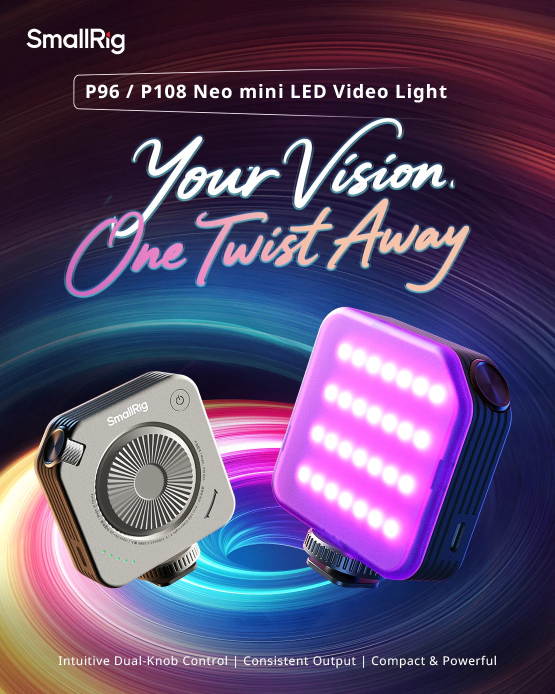 BRR × SmallRig P96 Pocket Video Light
