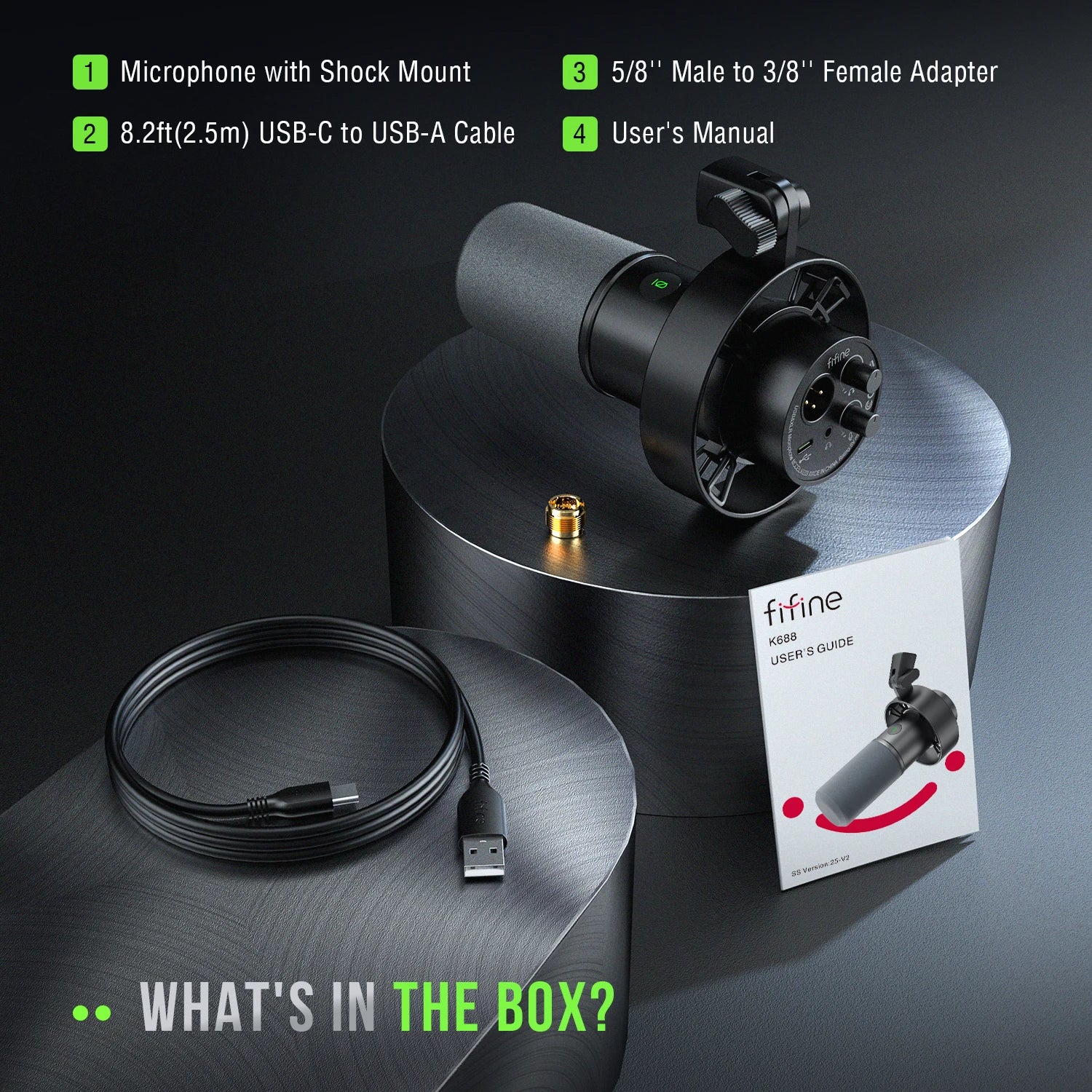 BRR × FIFINE K688 Broadcast Mic
