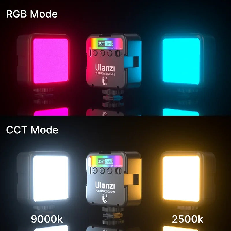 BRR × Ulanzi VL49 RGB Creator Light