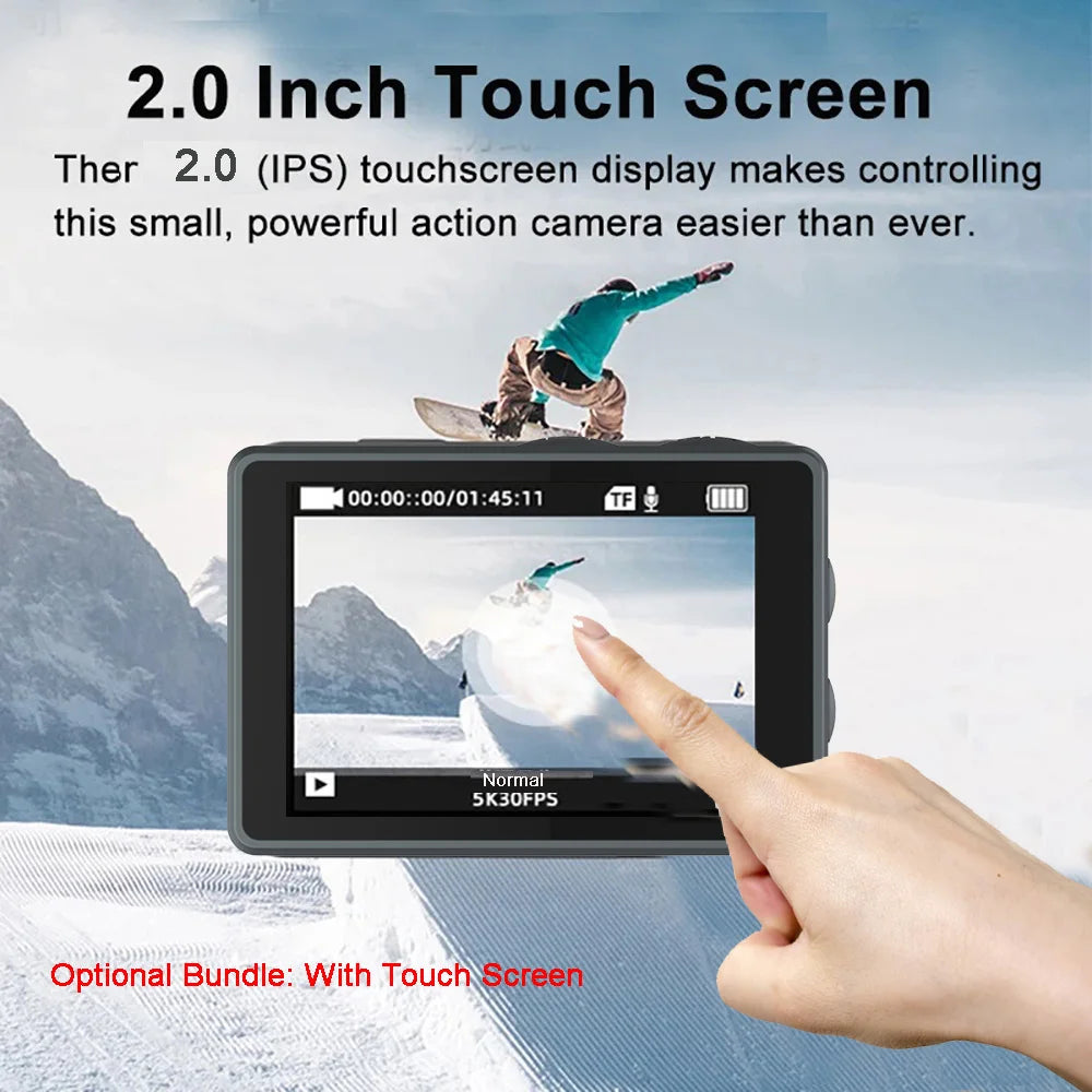 BRR HyperCam 5K Action Camera
