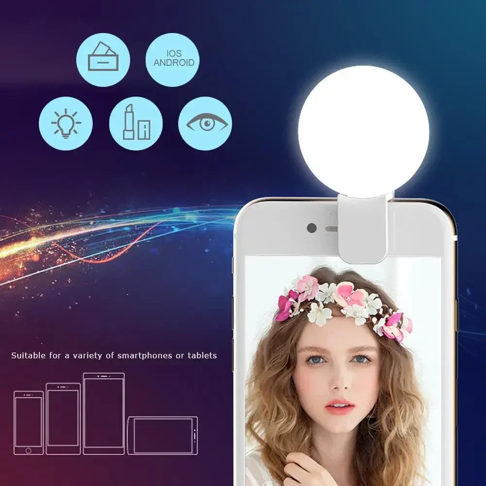 BRR ClipGlow Mini Selfie Light