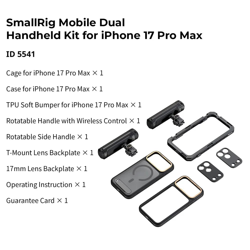 BRR × SmallRig iPhone 17 Pro Creator Cage System