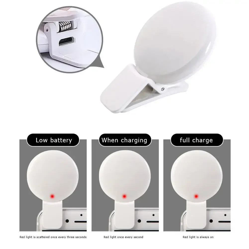 BRR ClipGlow Mini Selfie Light
