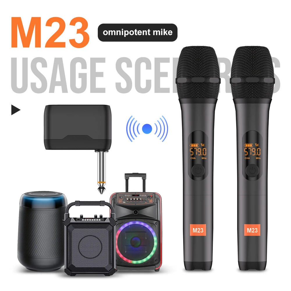 BRR × G-MARK M23 Dual UHF Mic System