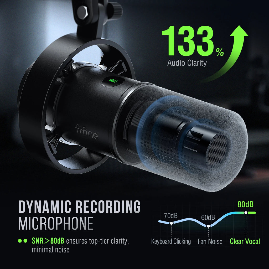 BRR × FIFINE K688 Broadcast Mic