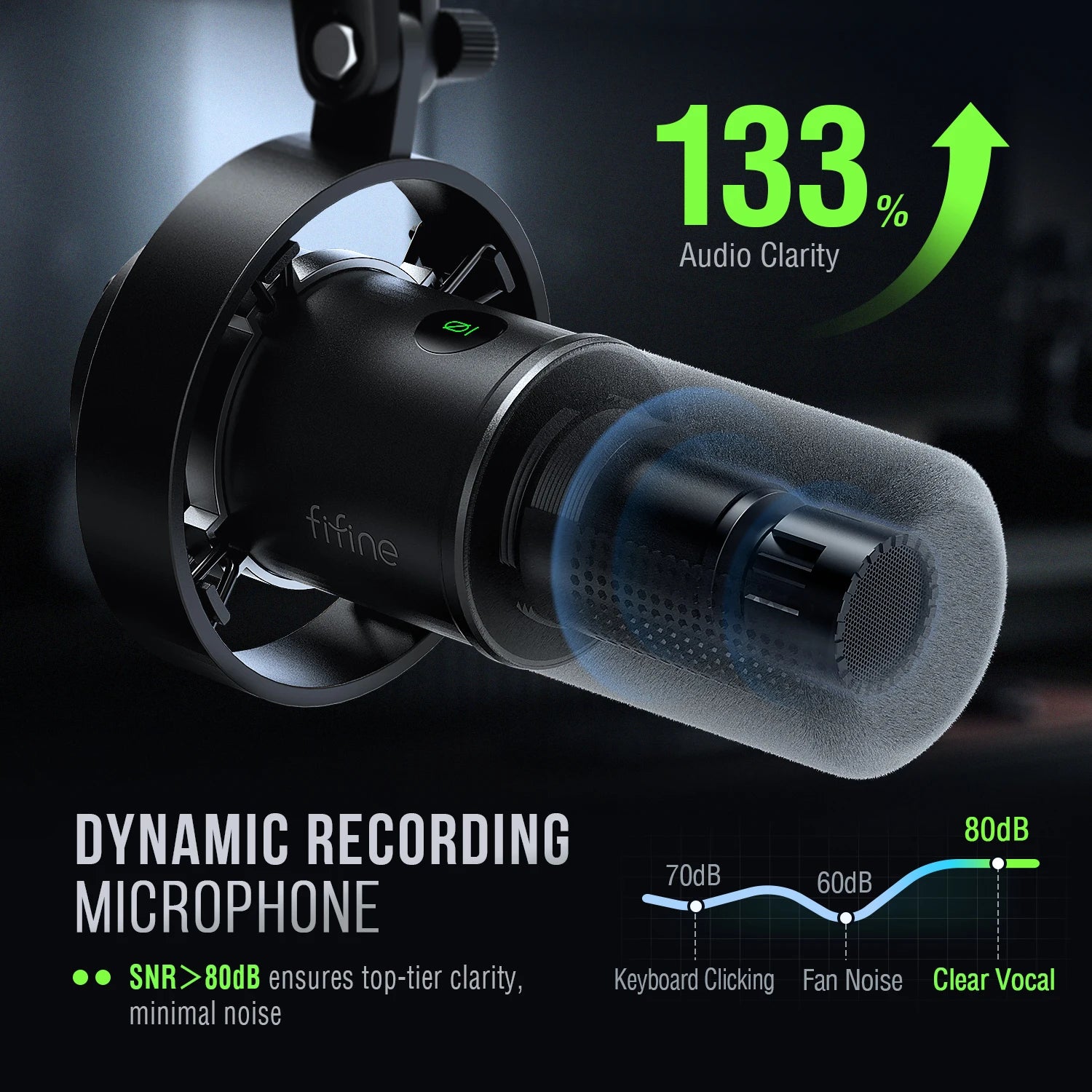 BRR × FIFINE K688 Broadcast Mic
