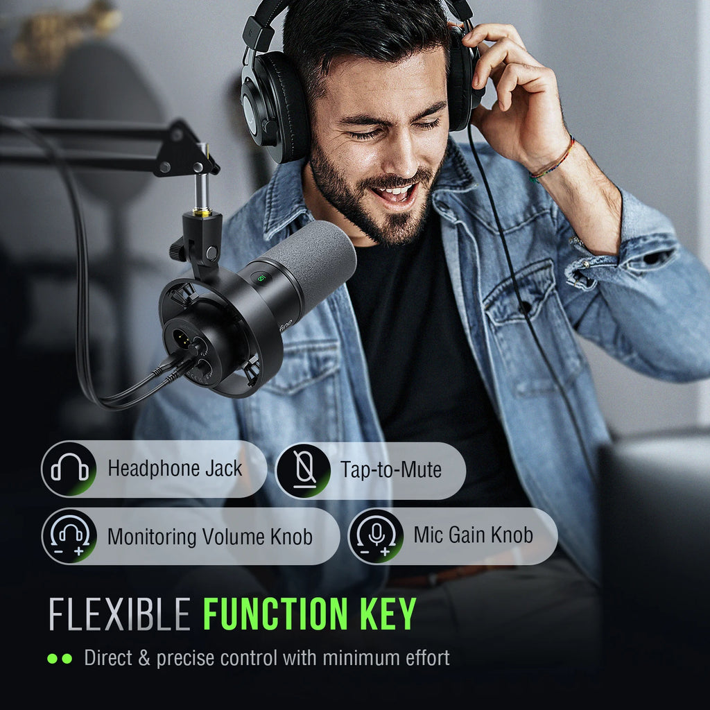 BRR × FIFINE K688 Broadcast Mic