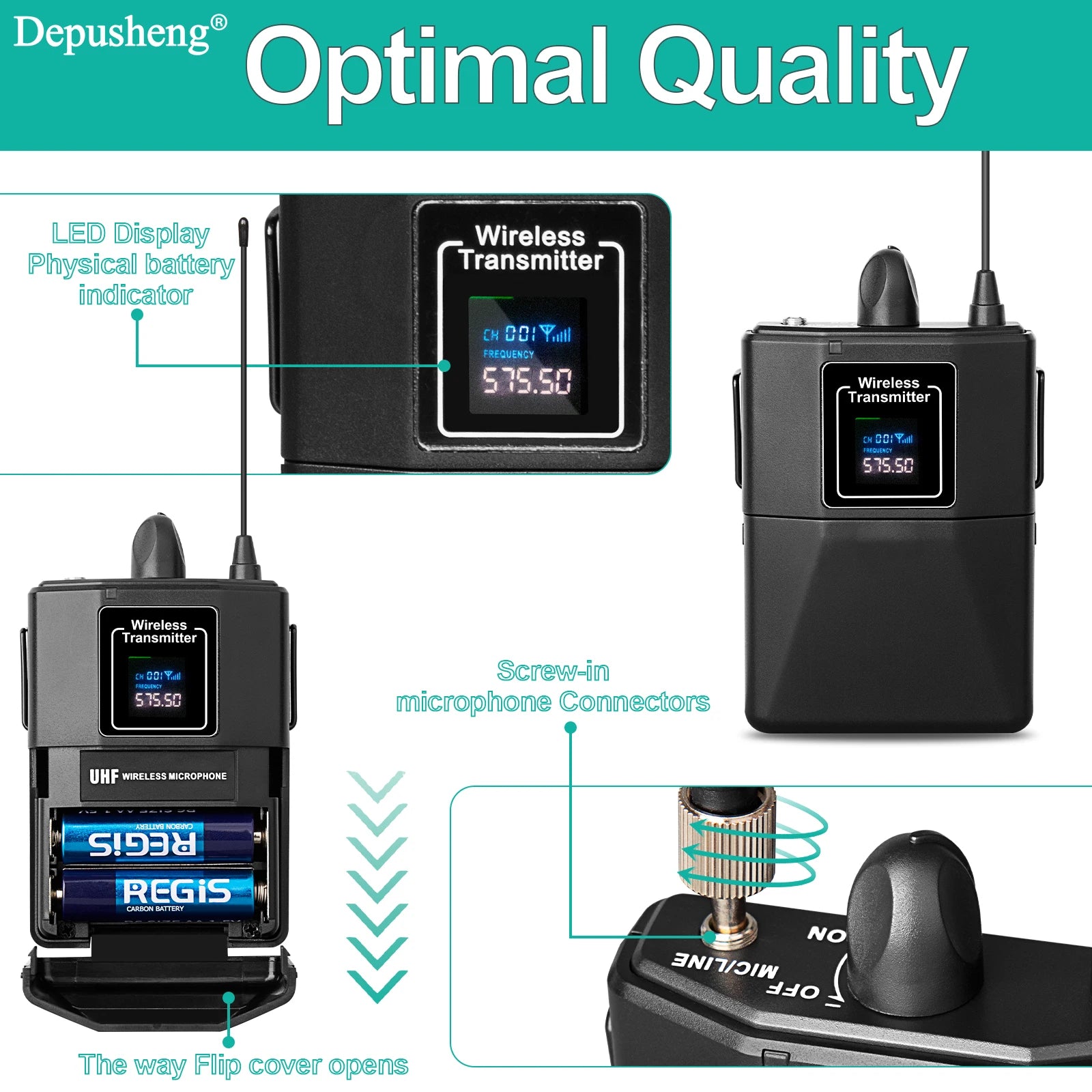 BRR × Depusheng X4 Wireless Lav System