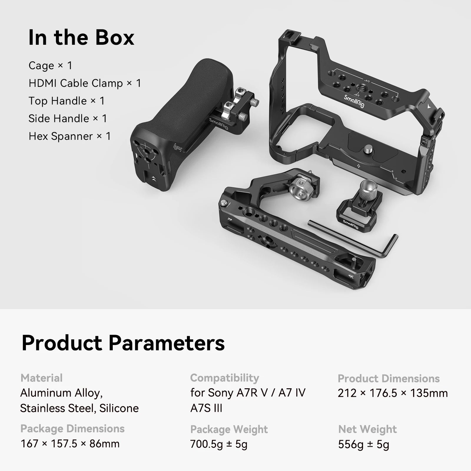 BRR × SmallRig A7 IV Advanced Creator Cage