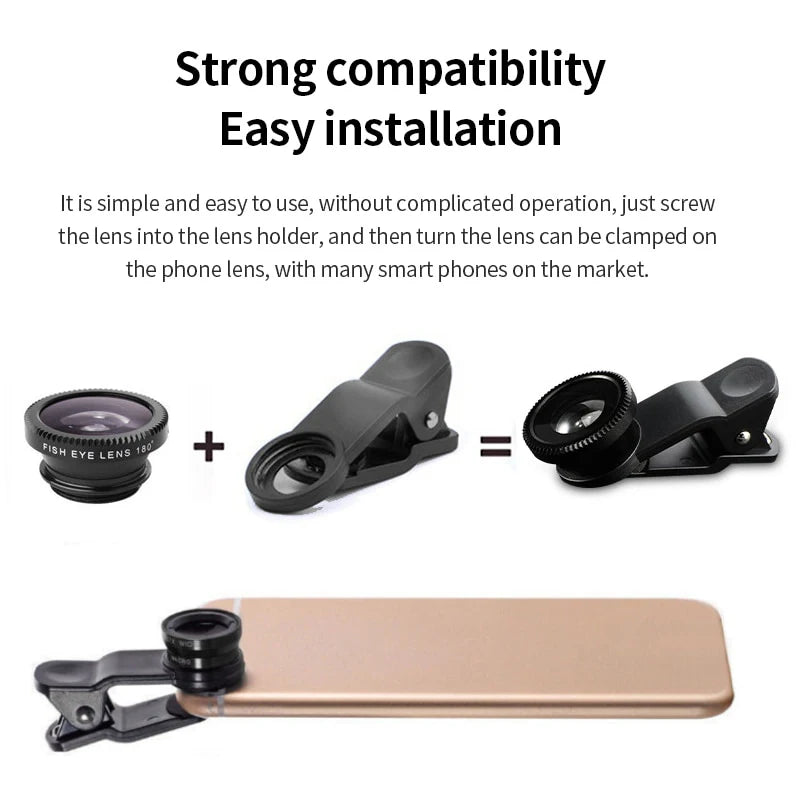 BRR ClipLens 3-in-1 Creator Lens Kit