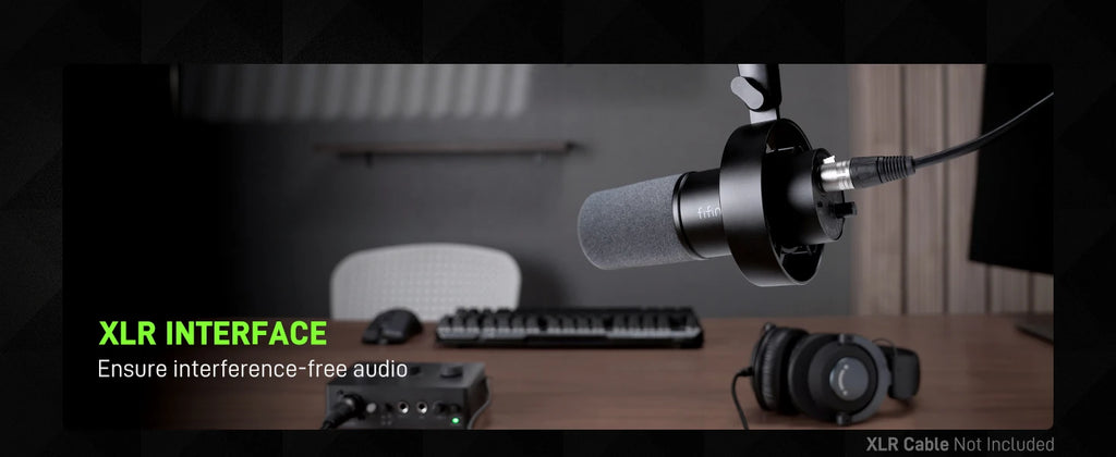 BRR × FIFINE K688 Broadcast Mic