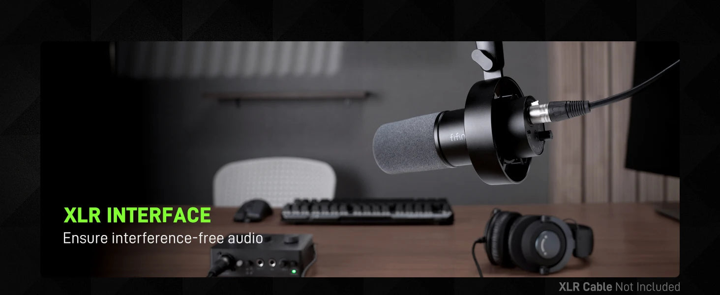BRR × FIFINE K688 Broadcast Mic