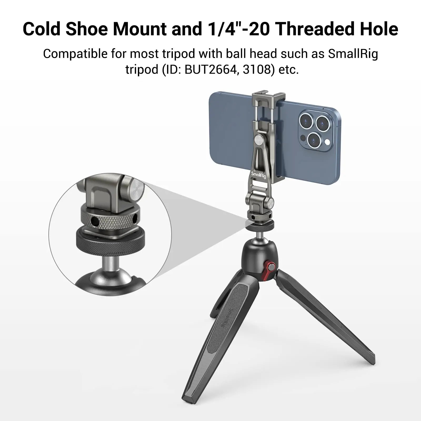 BRR × SmallRig ColdShoe Mount Pro