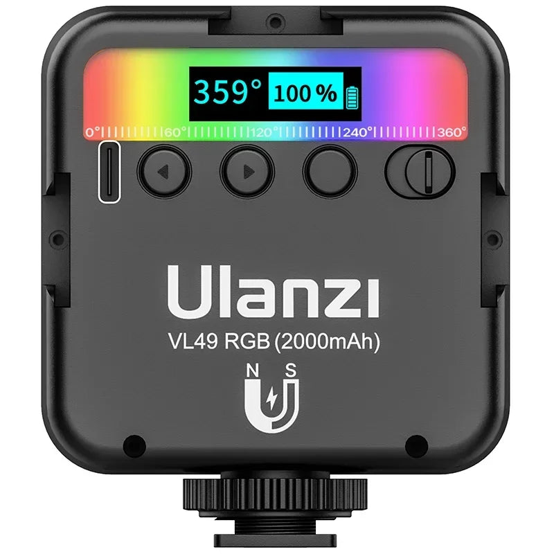 BRR × Ulanzi VL49 RGB Creator Light