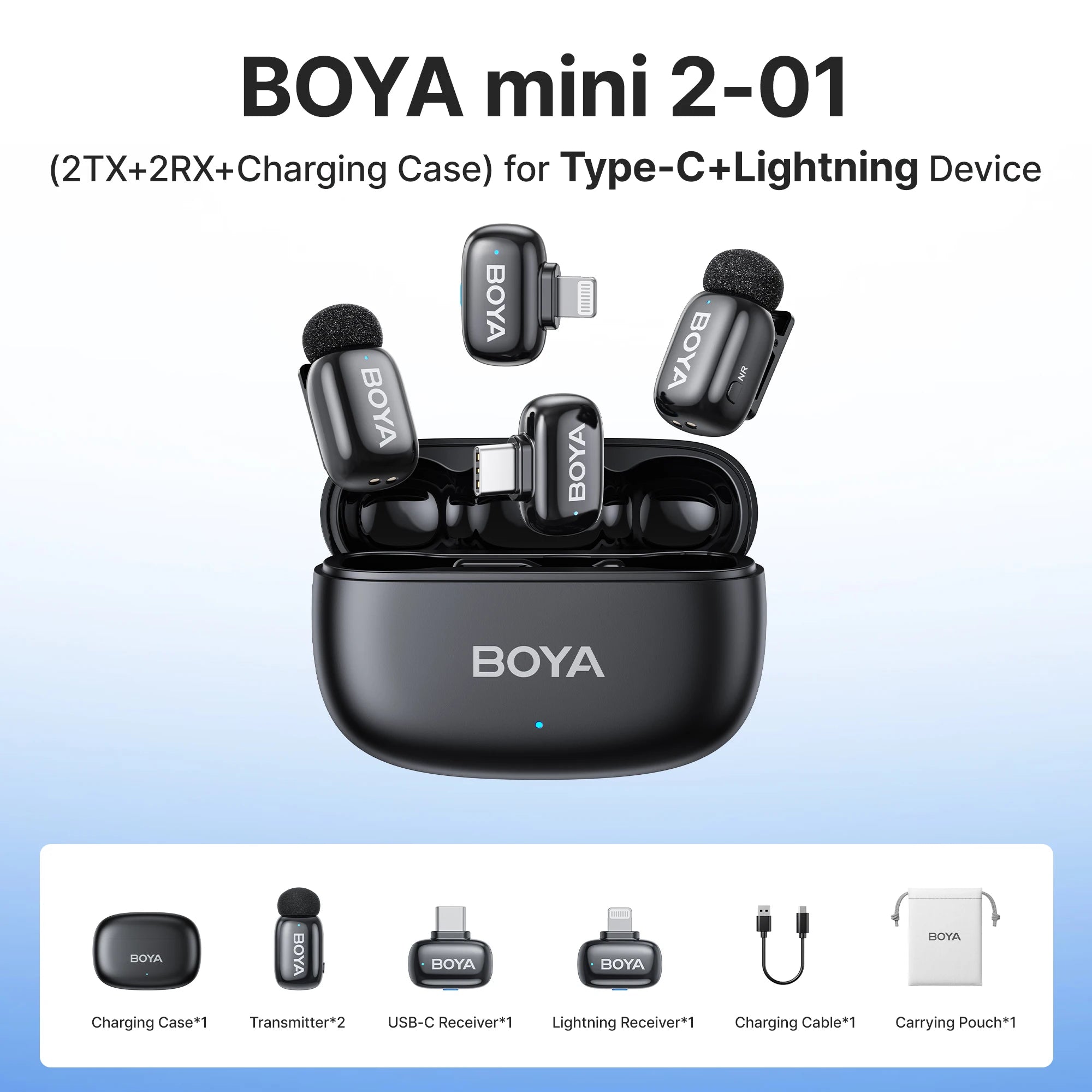 BRR × BOYA Mini 2 Wireless Lav System
