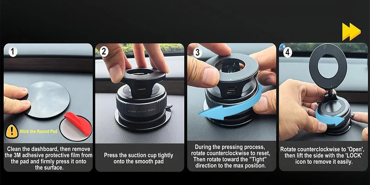 BRR MagGrip Suction Creator Mount