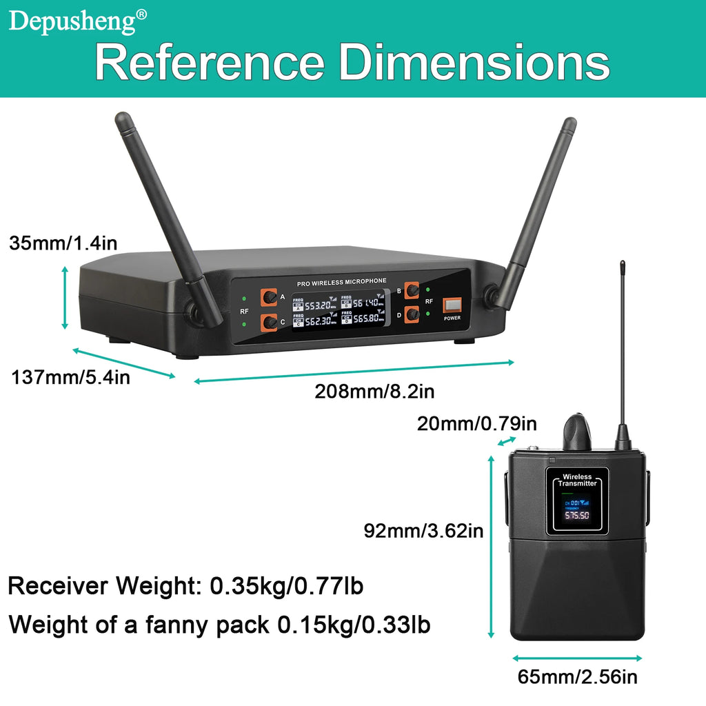 BRR × Depusheng X4 Wireless Lav System