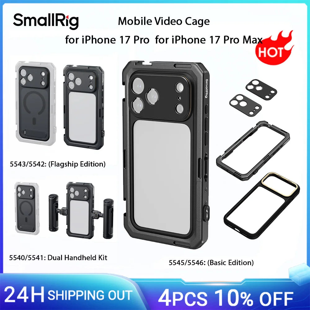 BRR × SmallRig iPhone 17 Pro Creator Cage System